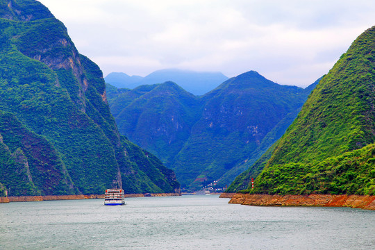 巫峡风光