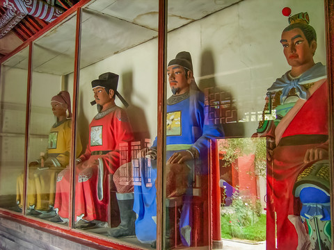 汤阴岳飞庙四子祠