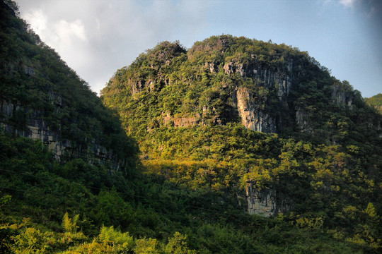 滇黔铁路沿线风景