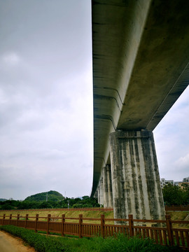深圳地铁高架桥