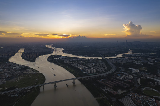 广州珠江新城夜景