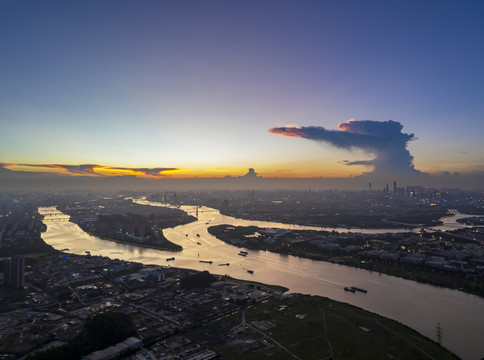 广州珠江新城夜景