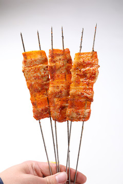 碳烤五花肉