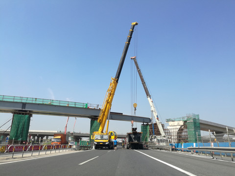 京台高速建设