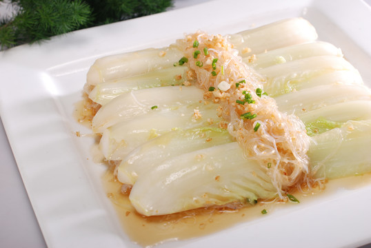 蒜茸粉丝蒸BB菜