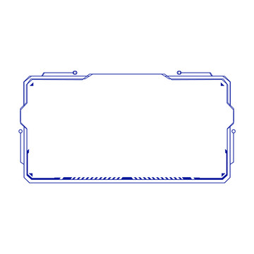 科技边框元素