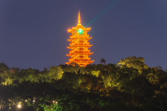 佛山魁星阁夜景