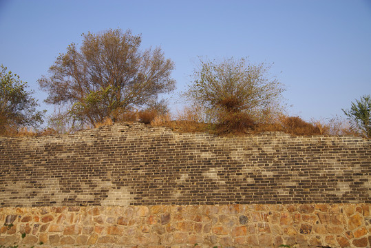 鞍山驿堡城墙古遗址