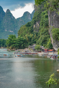 桂林阳朔山水风光大自然