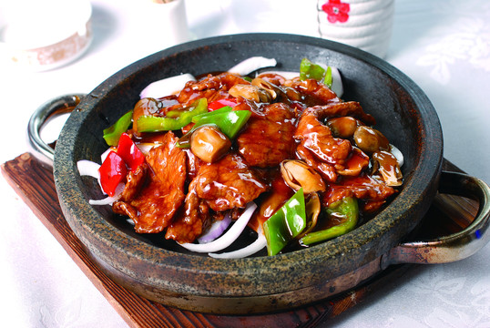 铁板牛肉