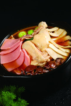 农家鸡煲