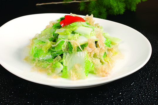 腐皮杭白菜