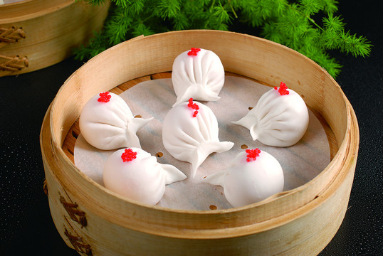 水晶虾饺