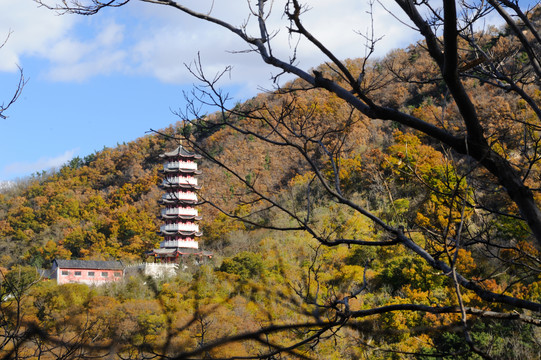 深山宝塔