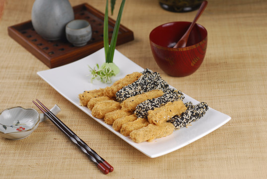 芝麻酥香芋