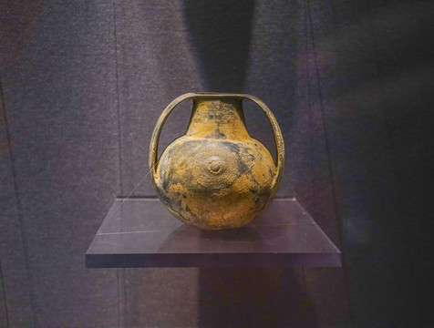 吐蕃陶罐陶器西藏文化