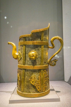西藏铜茶壶西藏文化酥油茶壶