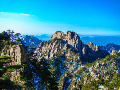 黄山云海风光