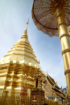 泰国清迈素贴寺