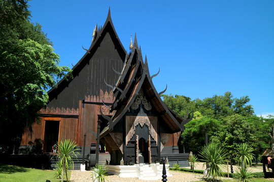 泰国清莱黑庙