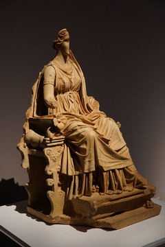 前3世纪安吉提亚女神坐像