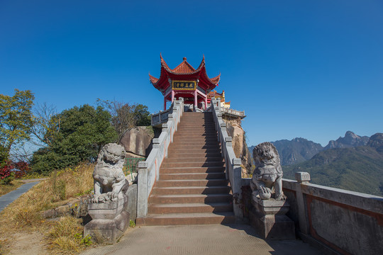 九华山东崖禅寺飞弘桥