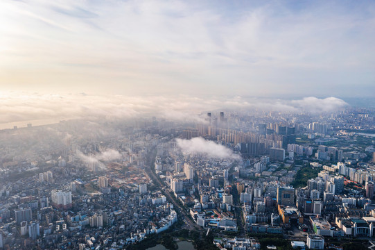 海南海口国贸CBD城市建筑