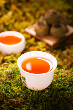 小青柑茶汤
