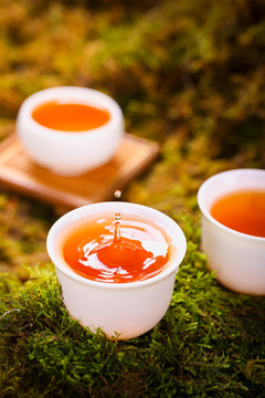 小青柑茶汤