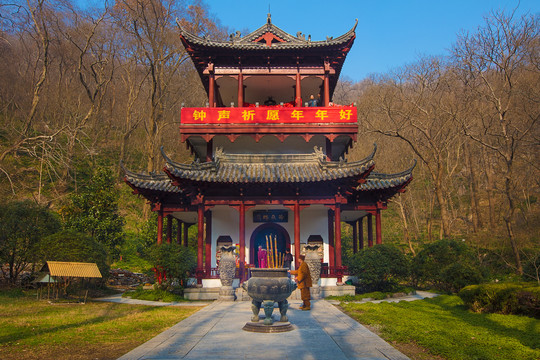 琅琊山琅琊寺钟鼓楼