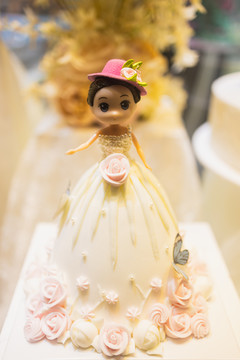 公主蛋糕模型