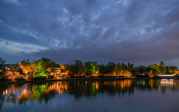 蠡岛夜景