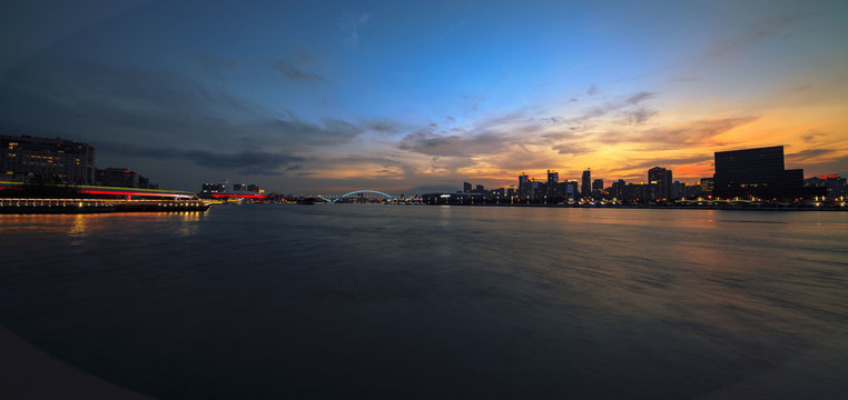 上海徐汇滨江夜景