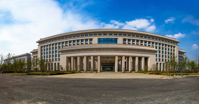 安徽省政府办公楼全景图