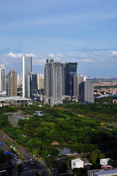 佛山新城建筑城市风光