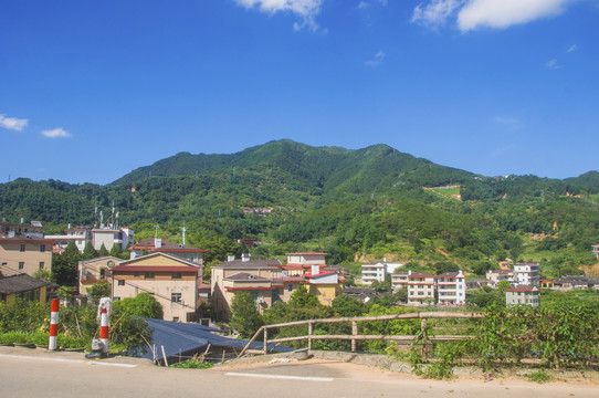 大羽村村子风景