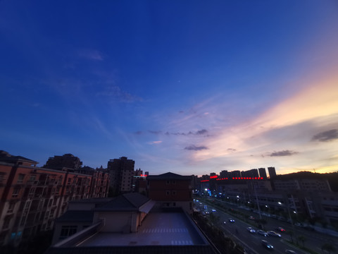 落日余晖