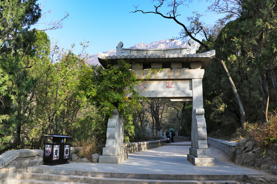 东岳泰山景观