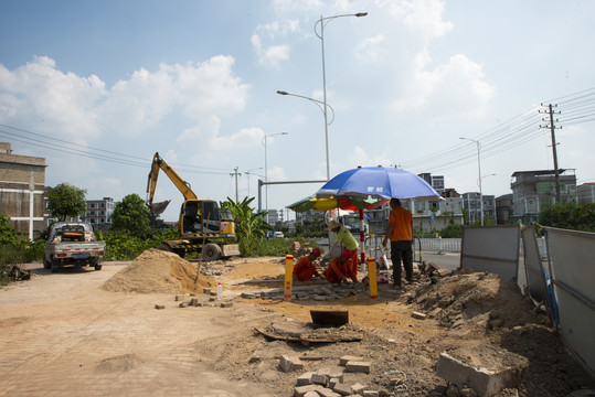 道路维修