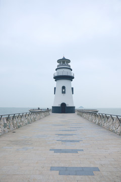 珠海海滨泳场灯塔