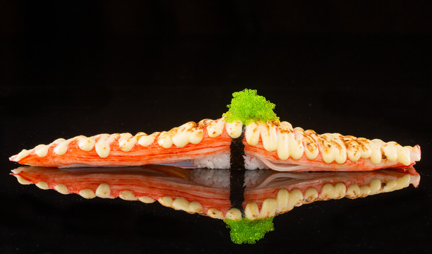 巨无霸蟹柳寿司