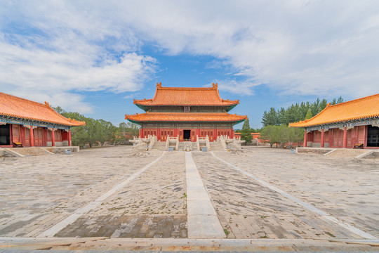 中国河北清西陵建筑风景