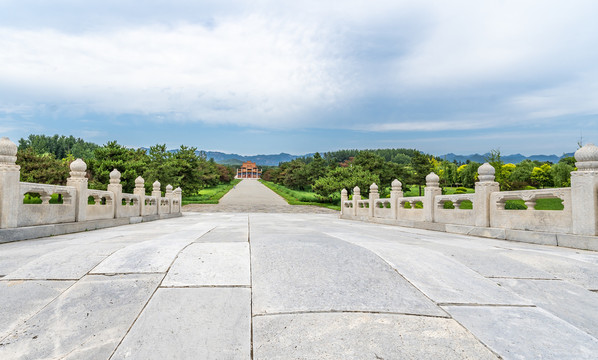 中国河北清西陵建筑风景