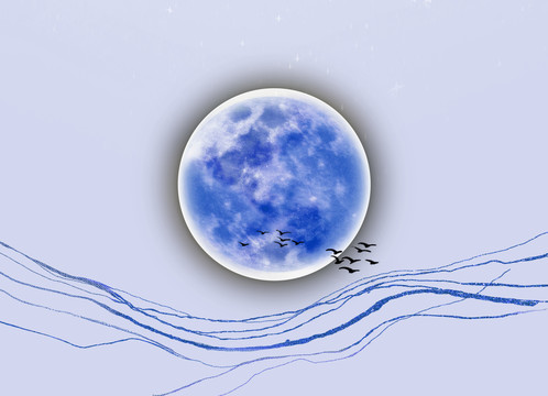 中式月亮