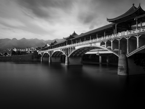富阳湖源廊桥