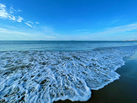 海南三亚大海沙滩