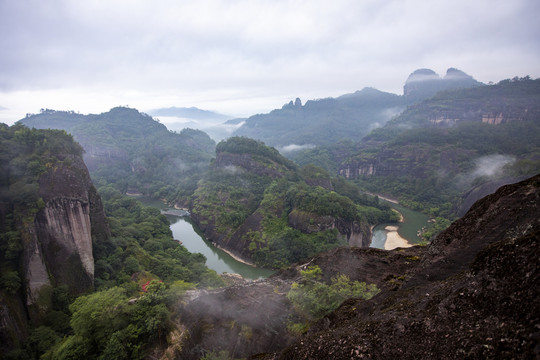 福建武夷山水风光