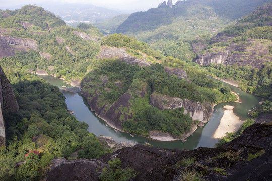 福建武夷山水风光