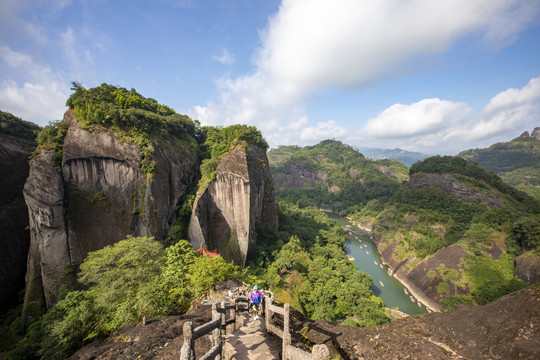 福建武夷山水风光