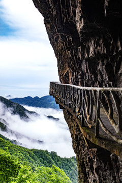 金佛山绝壁栈道